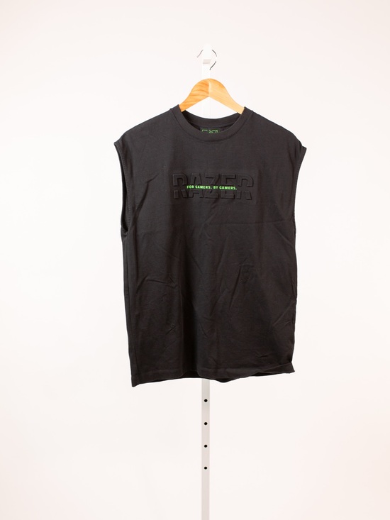 Razer Other - Razer Goods Gaming Black Sleeveless 'PLAYER' Graphic Tank